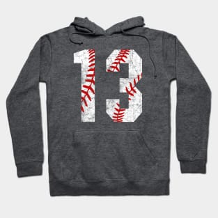 Vintage #13 Baseball Laces Baseball Mom Jersey Love Baseball T-shirt Hoodie